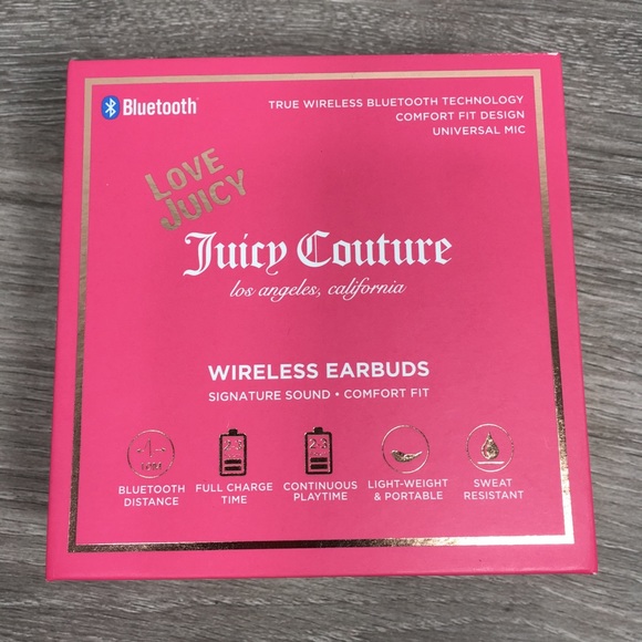 Juicy Couture Headphones Left Juicy Couture Ombre Wireless Earbuds